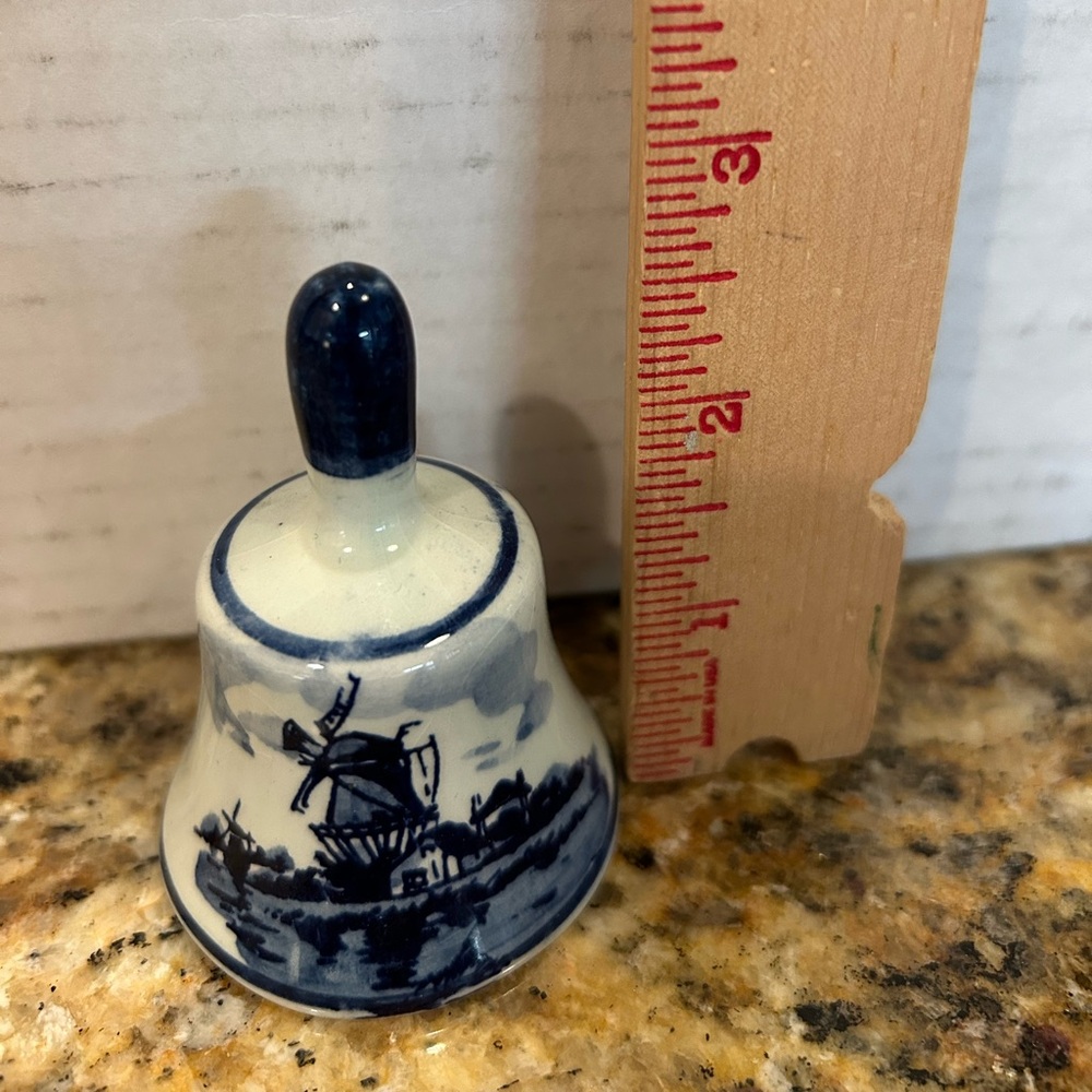 Delft vintage windmill bell